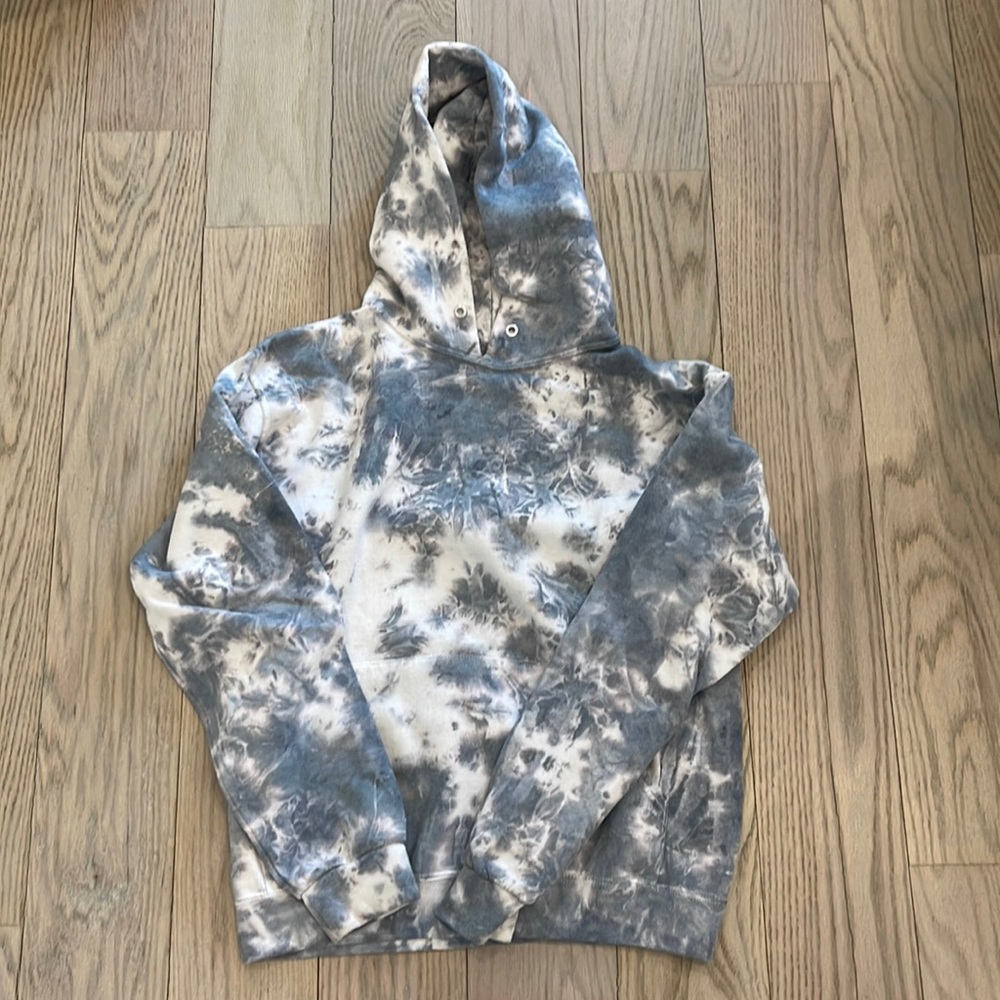 Tie Dye Hooded Sweatshirt